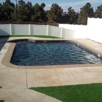 Artificial Grass Installation Mexican Colony, California Landscape Rock, Backyard Design