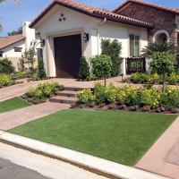 Artificial Grass Installation North Glendale, California Landscape Ideas, Front Yard