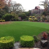 Fake Grass Los Olivos, California Paver Patio, Backyard Ideas