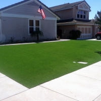 Faux Grass West Covina, California Lawn And Landscape, Front Yard Landscaping