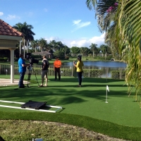 Green Lawn Montecito, California Putting Green Flags, Backyard Design