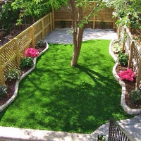 Plastic Grass Mira Monte, California Landscape Rock, Backyard Design