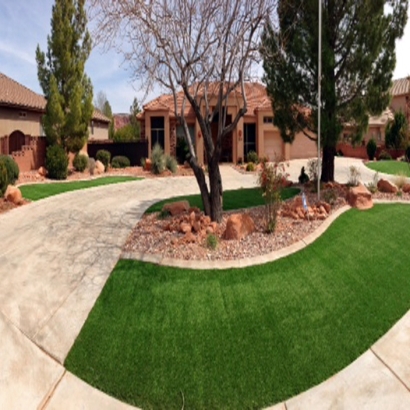 Grass Carpet Mission Canyon, California Design Ideas, Front Yard Design