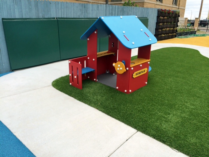 Artificial Grass Installation Alhambra, California Lacrosse Playground, Commercial Landscape