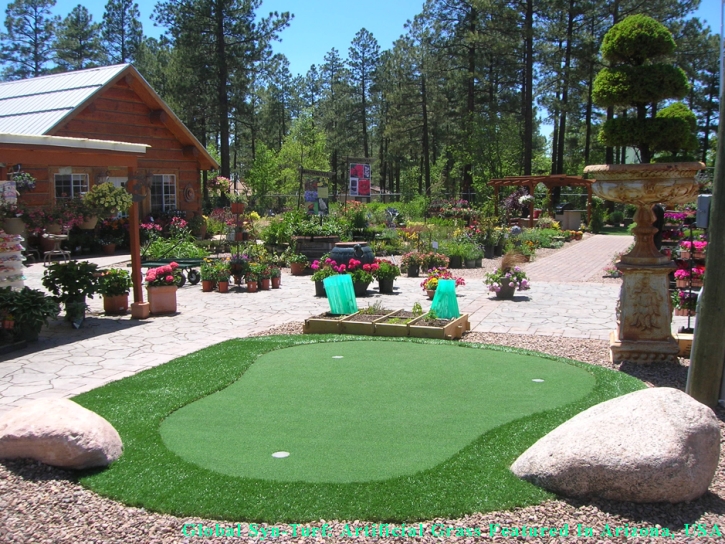 Artificial Grass Installation El Rio, California Putting Green Grass, Backyard Landscape Ideas