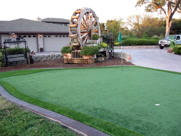 Artificial Turf Installation Lakeland Village, California Indoor Putting Greens, Front Yard Design