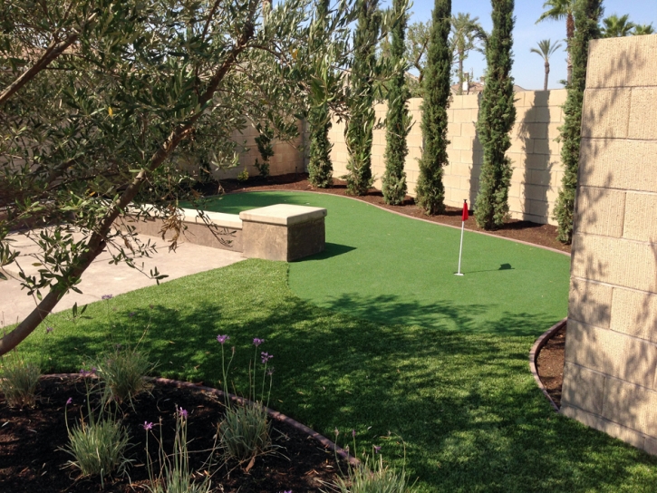 Fake Grass Carpet Beverly Hills, California Putting Green Carpet, Backyard