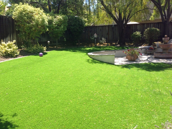 Fake Lawn Lynwood, California Paver Patio, Backyard Makeover