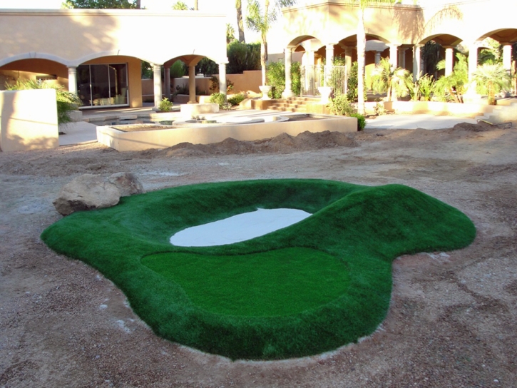 Fake Lawn Upland, California Best Indoor Putting Green, Commercial Landscape