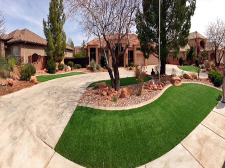 Grass Carpet Mission Canyon, California Design Ideas, Front Yard Design