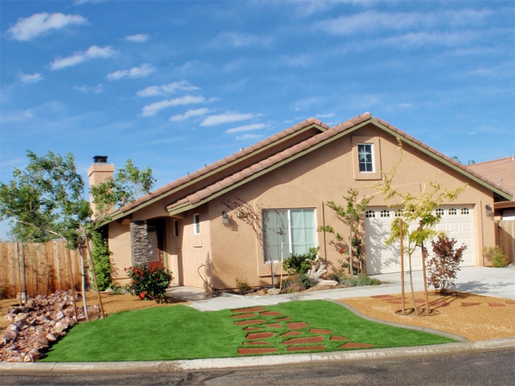 Grass Installation March Air Force Base, California Rooftop, Front Yard Design