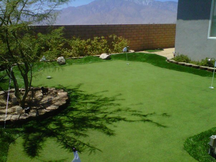 Grass Installation Sunnyslope, California Home Putting Green, Backyard Ideas