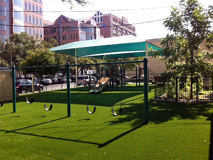 Plastic Grass Sierra Madre, California Playground Turf, Commercial Landscape