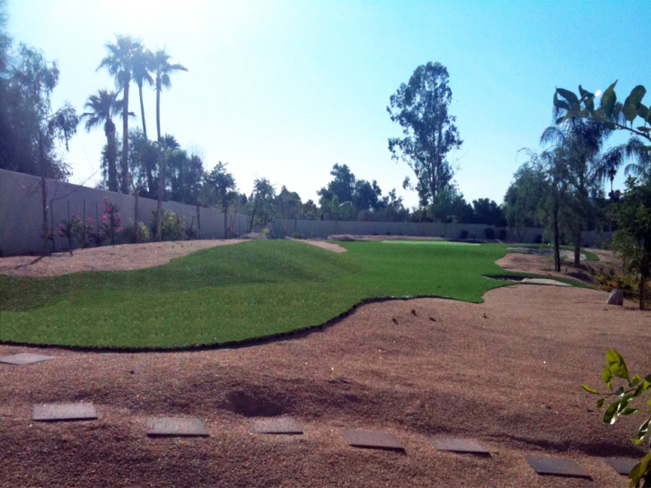 Synthetic Turf Glendora, California Putting Green, Backyard Design